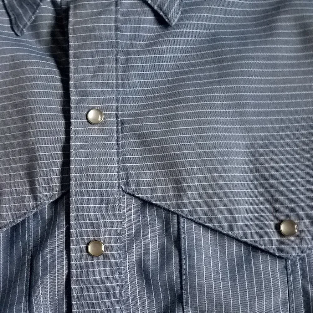 Vintage striped western shirt - Picture 2 of 5